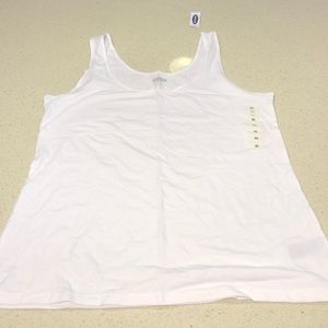 White tank top